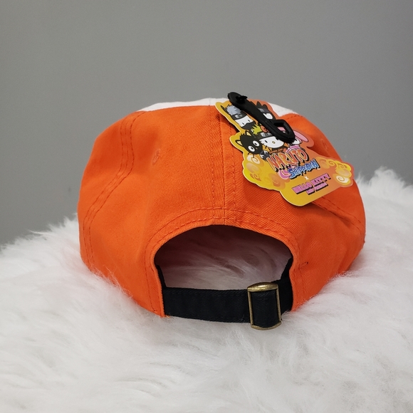 NEW Hello Kitty Naruto Shippuden Ball Cap Embroidered Hat Adjustable Strap Nerd - Picture 6 of 7